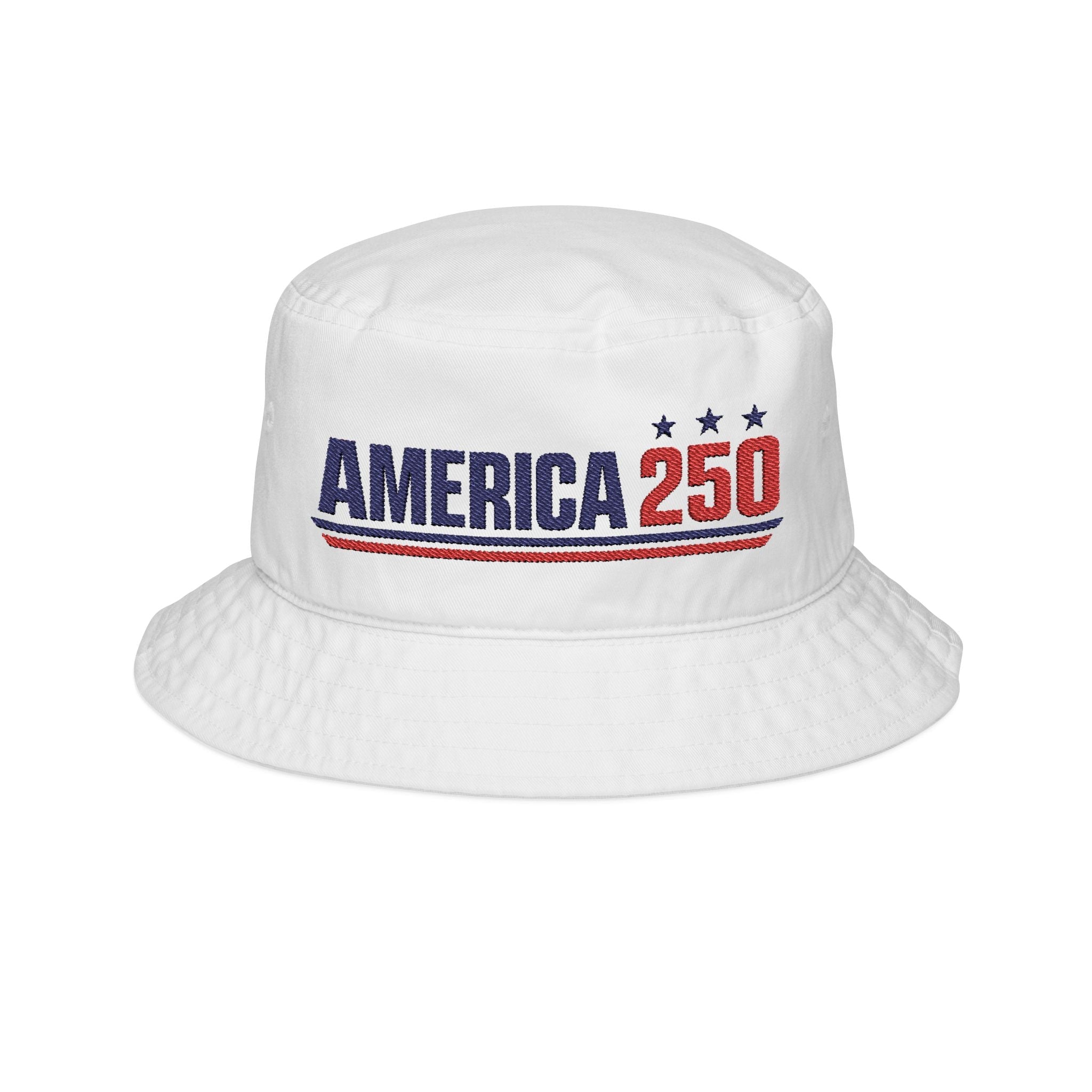 250th Anniversary of America Custom Embroidered Bucket Hat - PatriotDepot.com