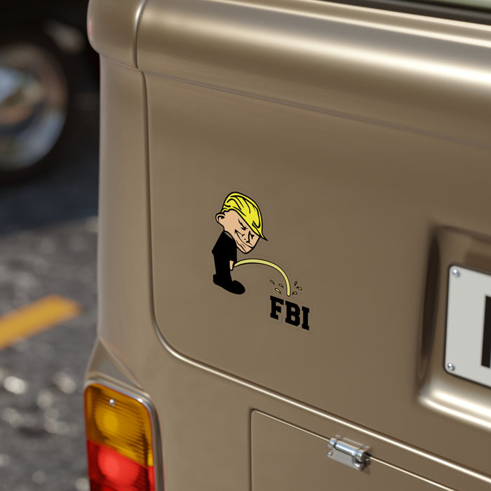 Bad Boy Trump FBI Outdoor Sticker (Die-Cut)