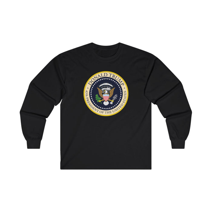 Donald Trump 47th President of the United States Long-Sleeve Shirt