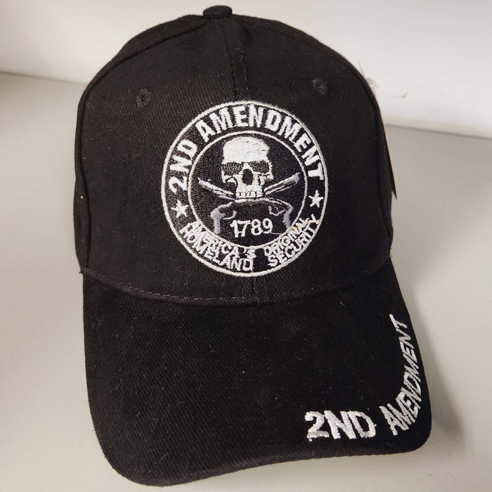 2nd Amendment 1789 America's Original Homeland Security Hat (Black)