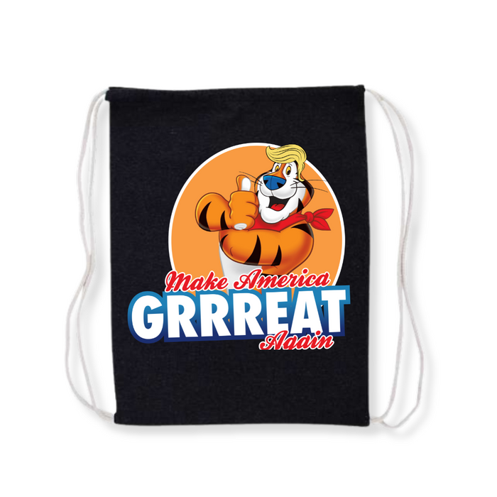 Make America Grrreat Again Drawstring Bag (3 Colors)