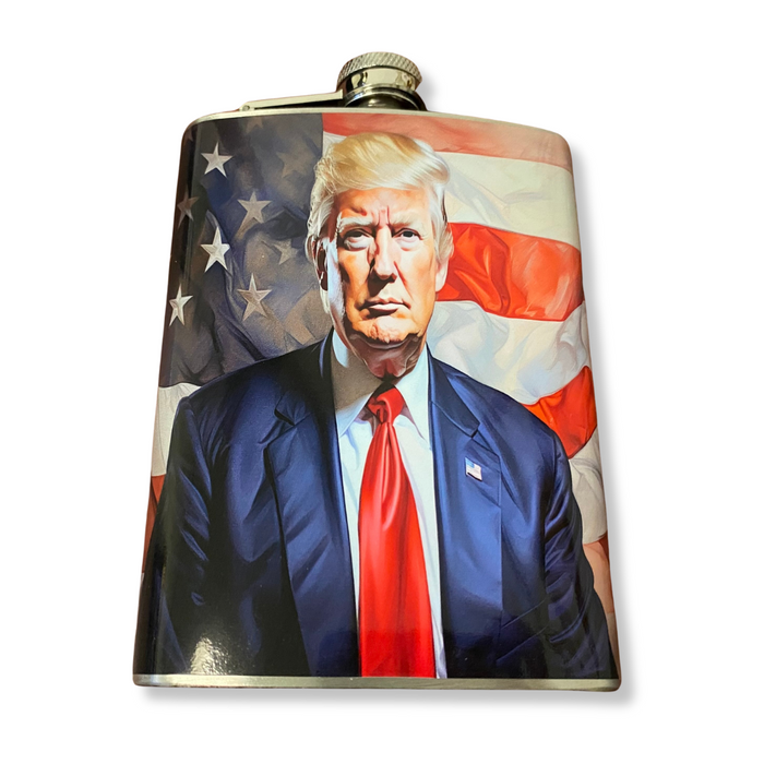 Donald Trump USA Flask