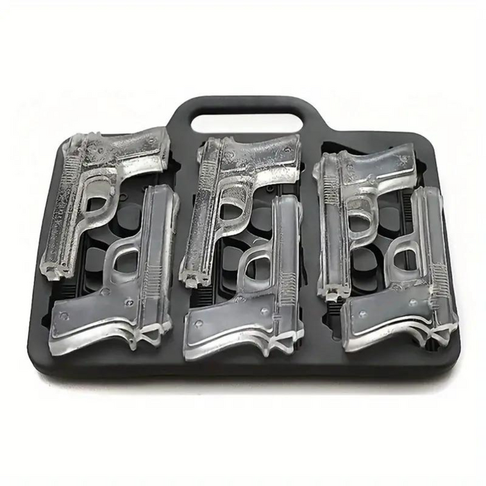 Gun Shaped Ice Mold Silicone Tray