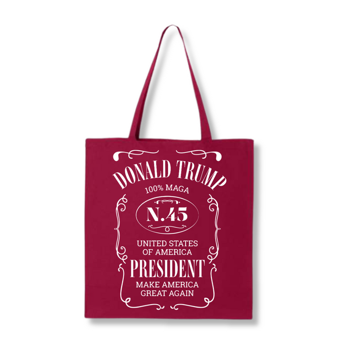 Donald Trump N.45 MAGA Tote Bag (3 Colors)