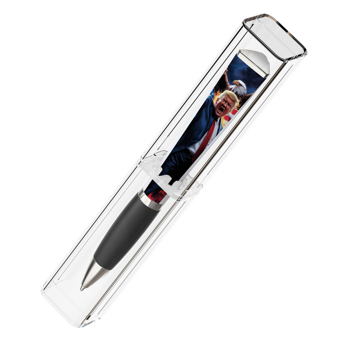 Trump "You Missed" 3-Sided Performance Pen (3 Sided Design) w/ case