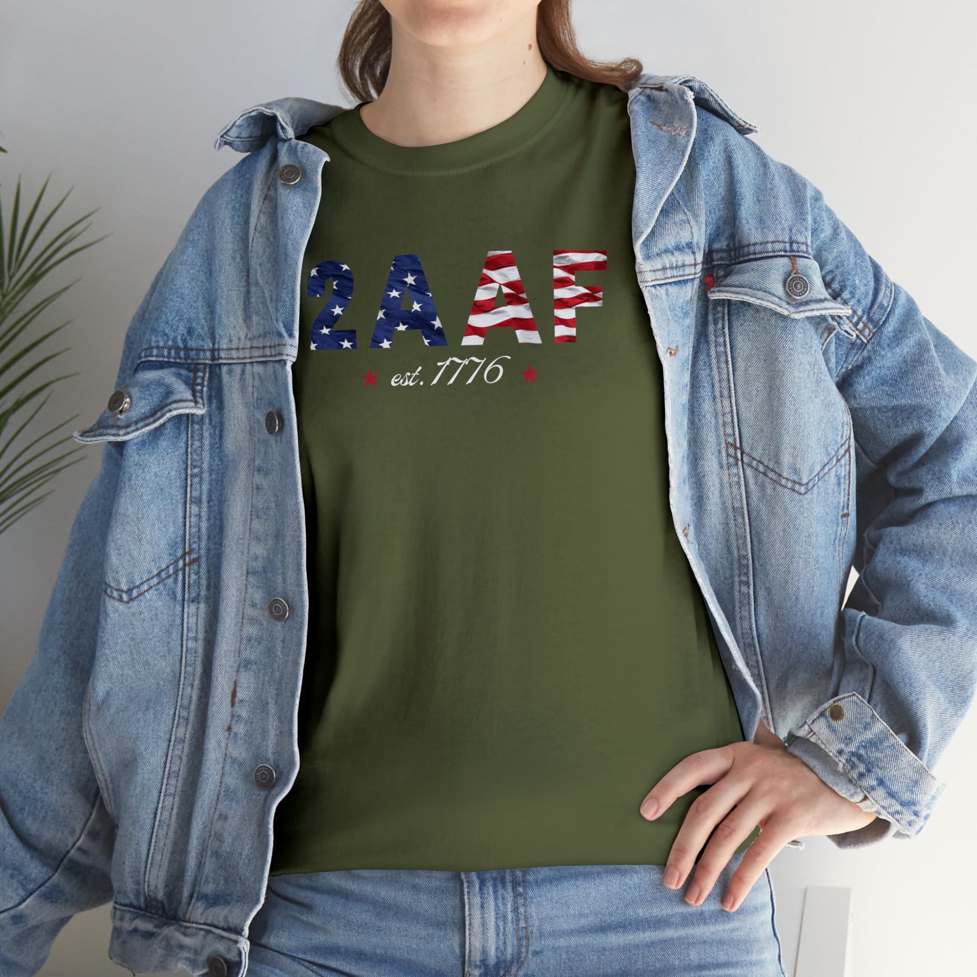 2A AF est 1776 Unisex T-Shirt - PatriotDepot.com