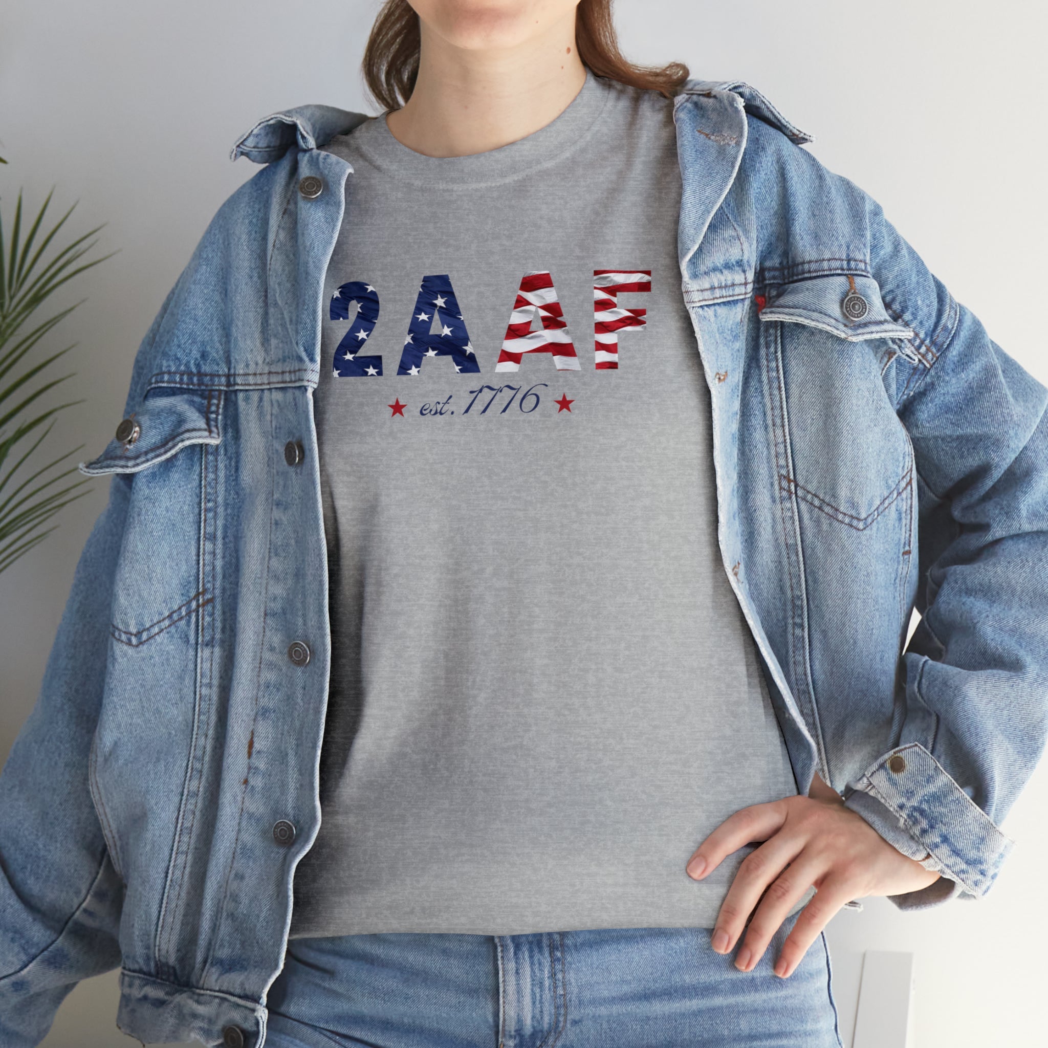2A AF est 1776 Unisex T-Shirt - PatriotDepot.com