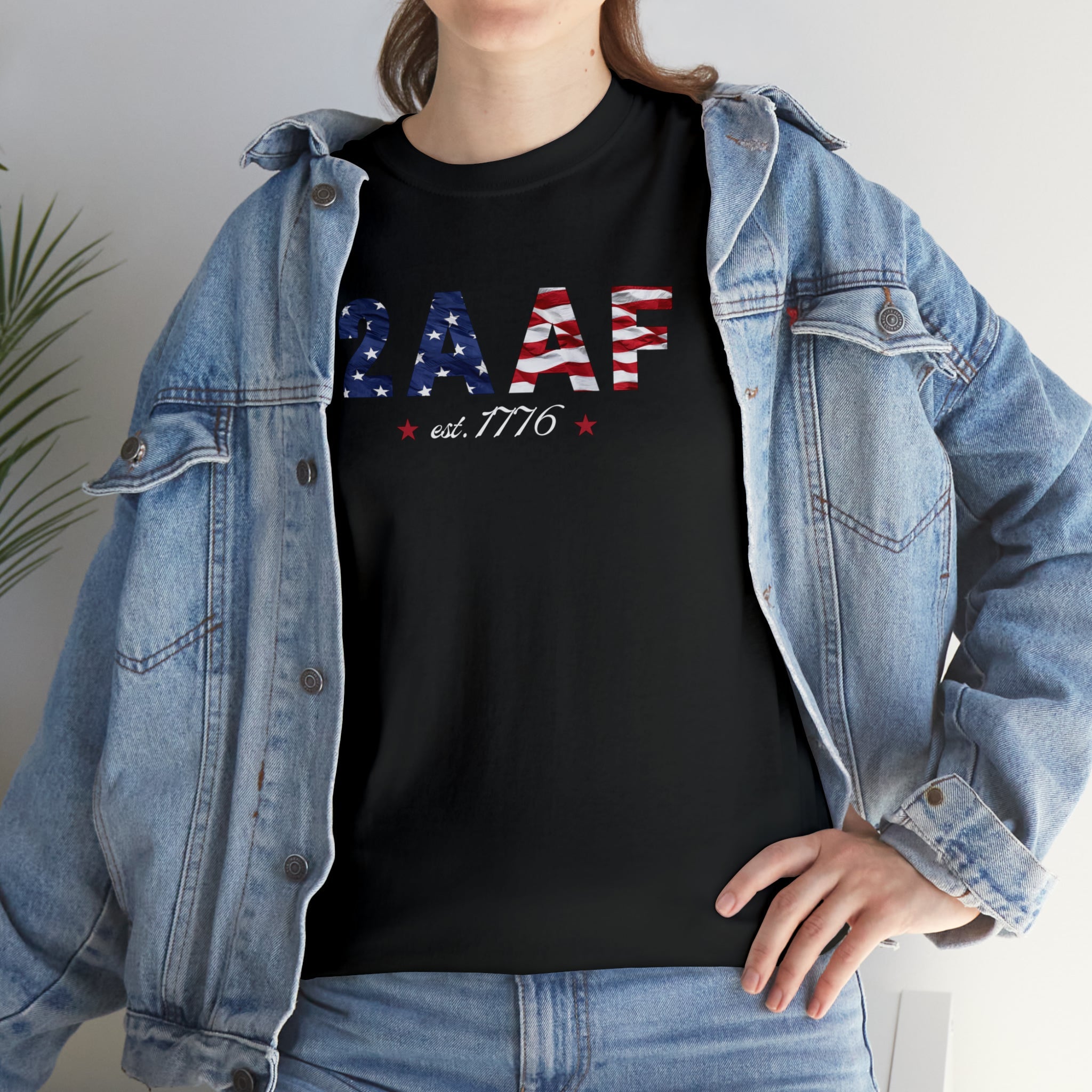 2A AF est 1776 Unisex T-Shirt - PatriotDepot.com