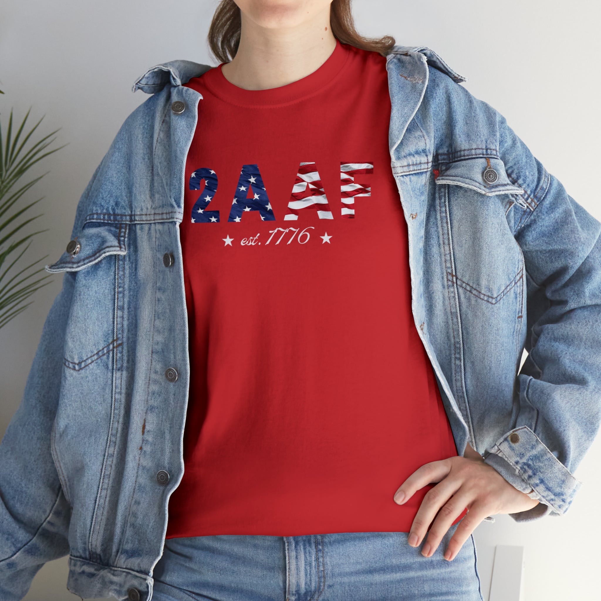 2A AF est 1776 Unisex T-Shirt - PatriotDepot.com
