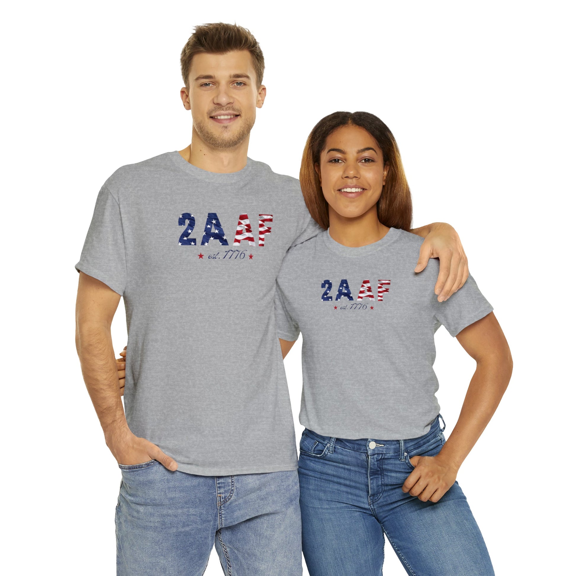 2A AF est 1776 Unisex T-Shirt - PatriotDepot.com