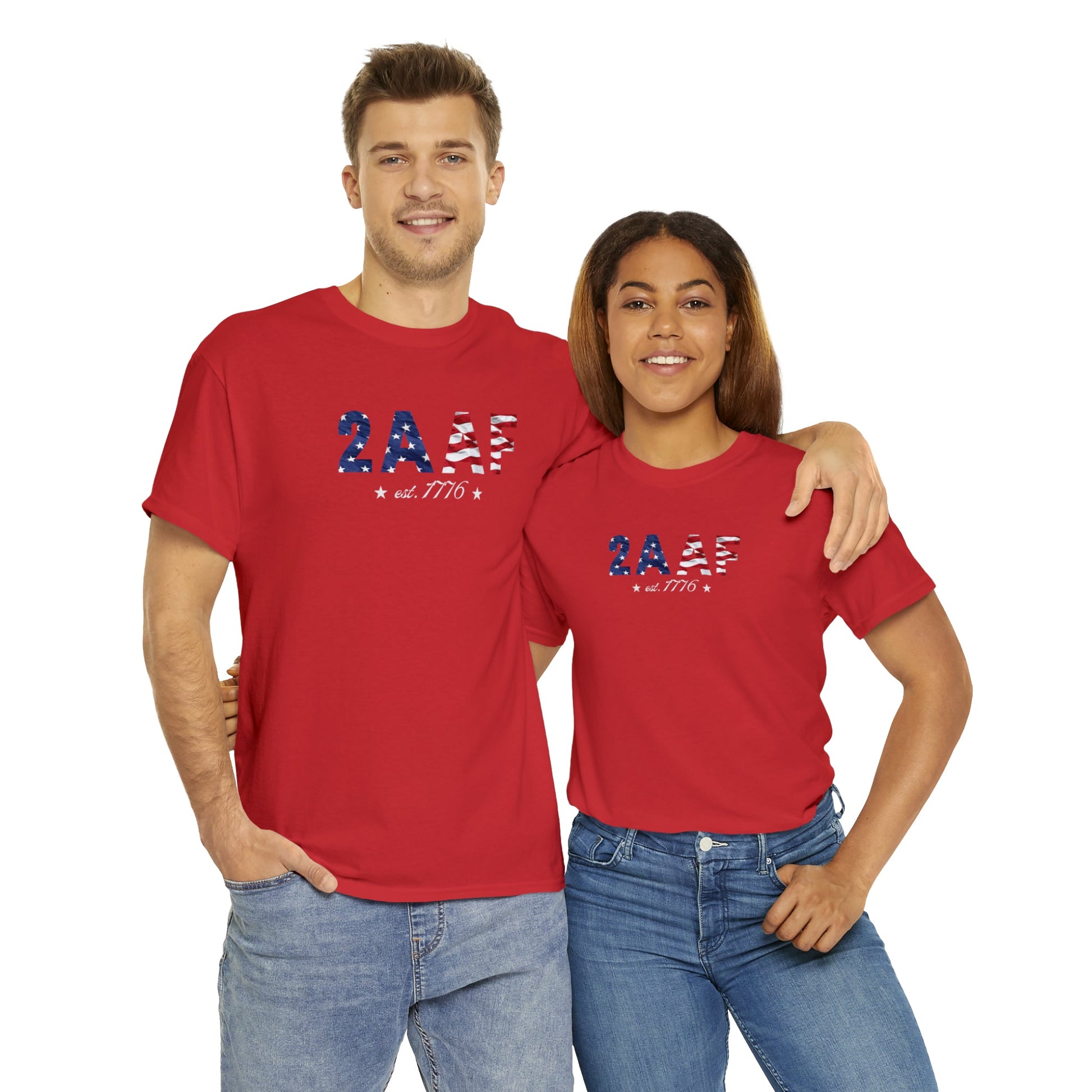 2A AF est 1776 Unisex T-Shirt - PatriotDepot.com