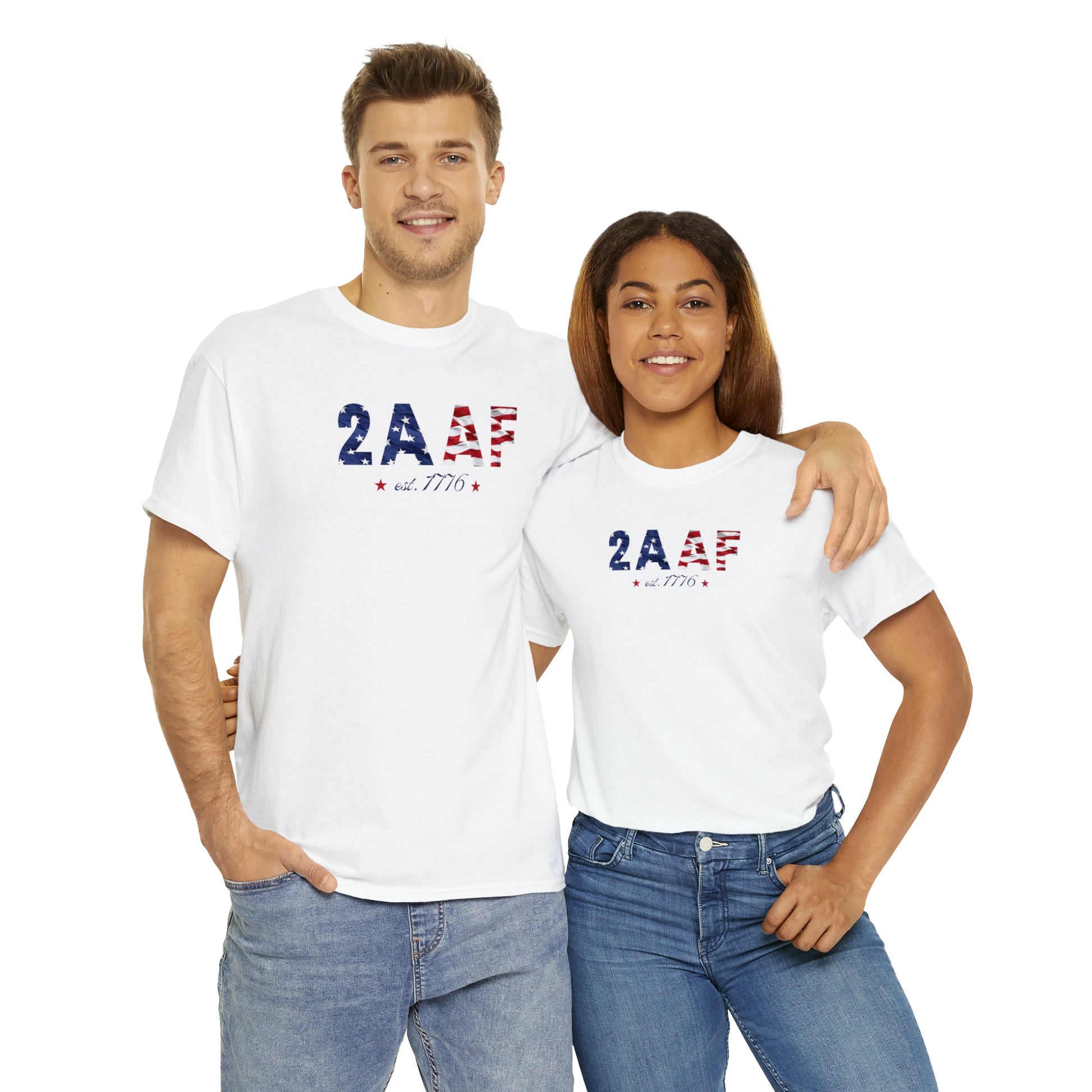 2A AF est 1776 Unisex T-Shirt - PatriotDepot.com