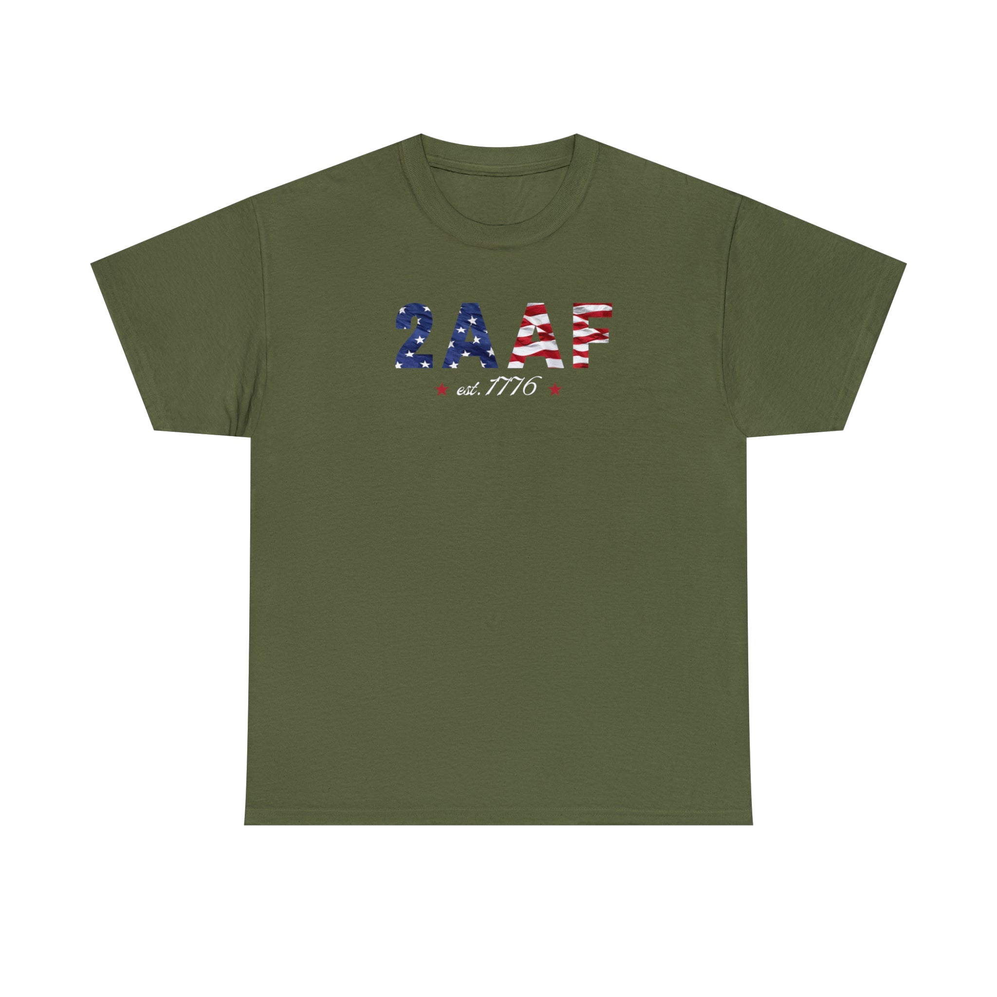 2A AF est 1776 Unisex T-Shirt - PatriotDepot.com