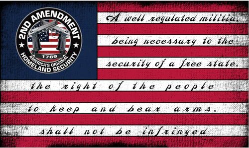 2nd Amendment America's Original Homeland Security Flag - PatriotDepot.com