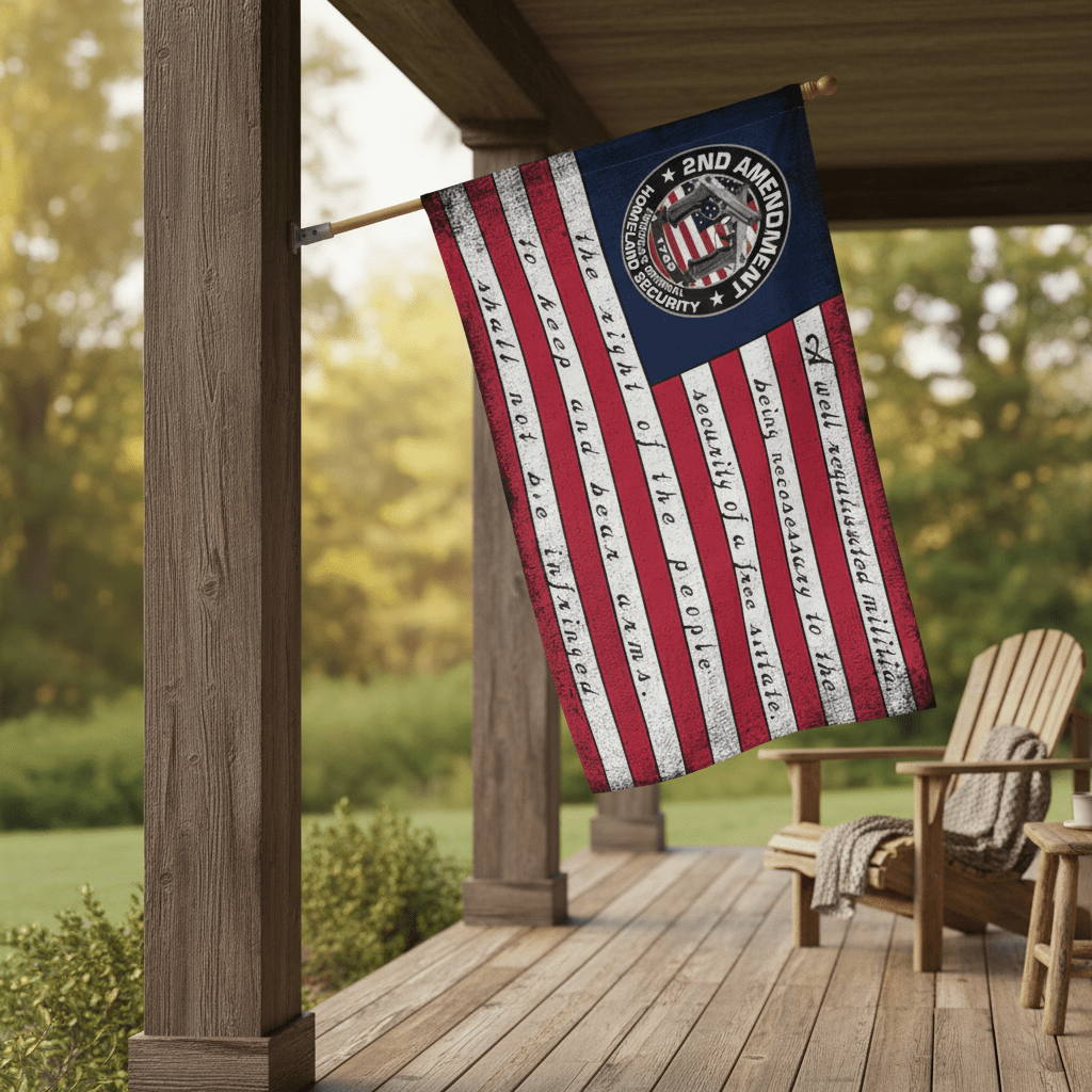 2nd Amendment America's Original Homeland Security Flag - PatriotDepot.com