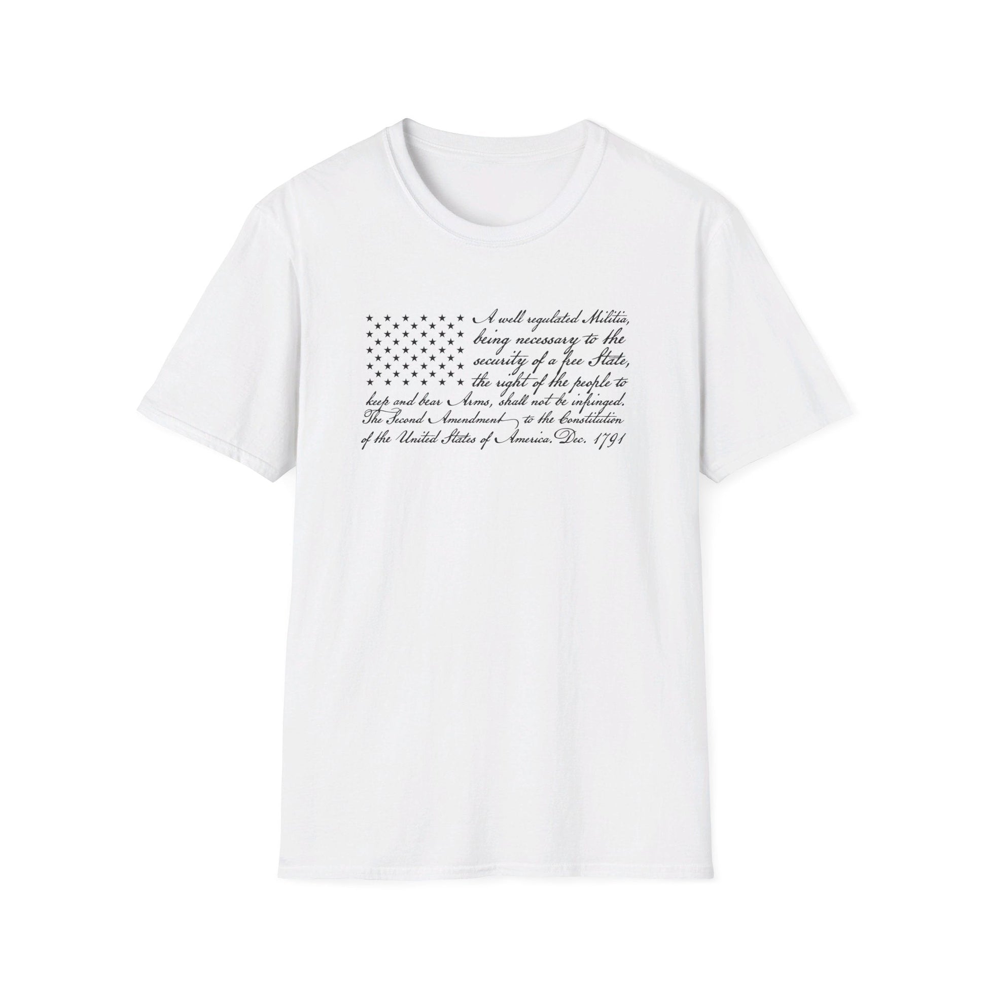 2nd Amendment Flag T-Shirt - PatriotDepot.com