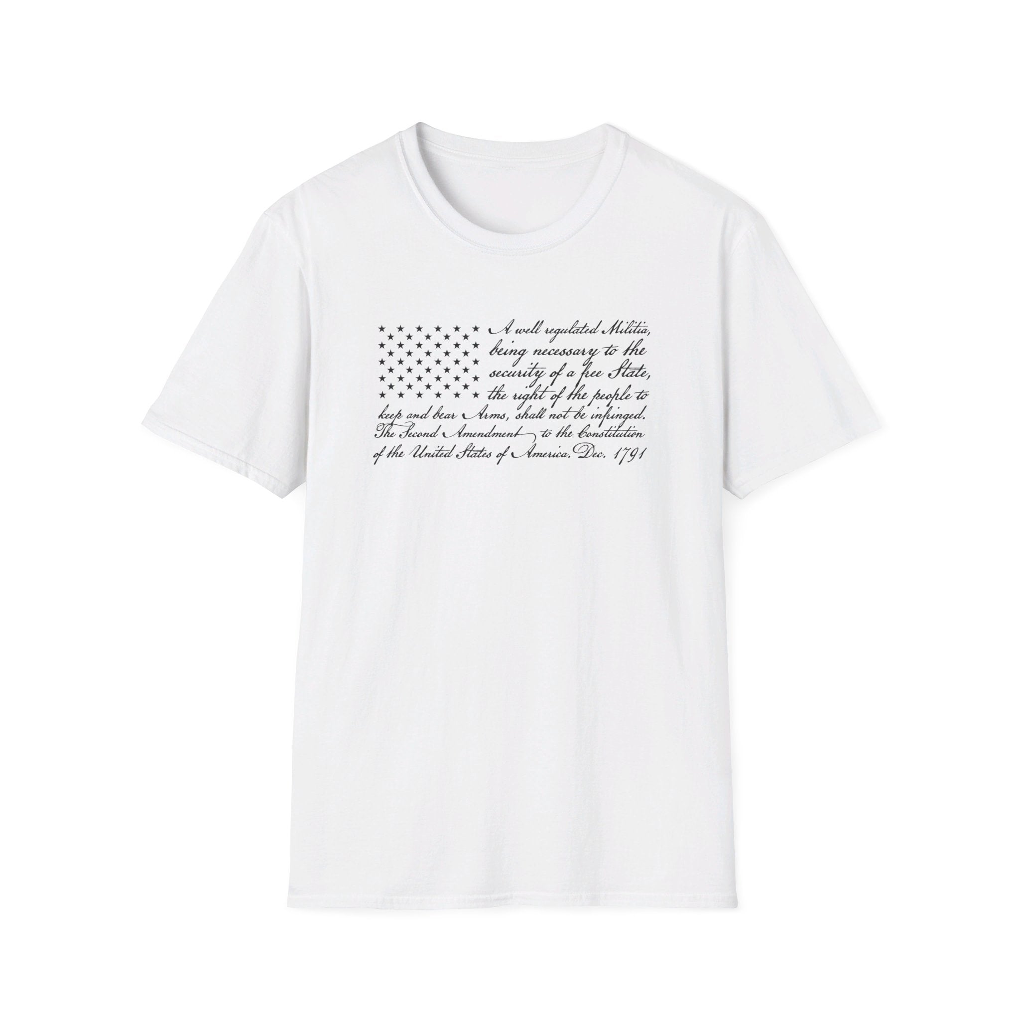 2nd Amendment Flag T-Shirt - PatriotDepot.com