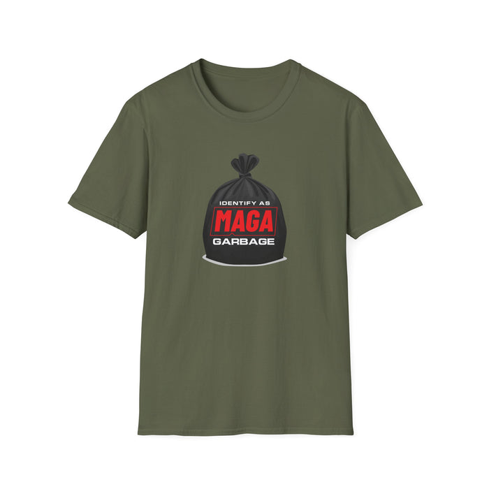 Identify As MAGA Garbage T-Shirt