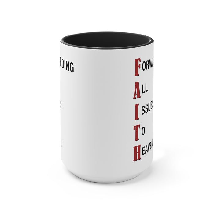 FAITH Mug (2 sizes, colors)