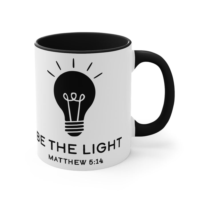 Be The Light Mug (2 sizes, 3 colors)
