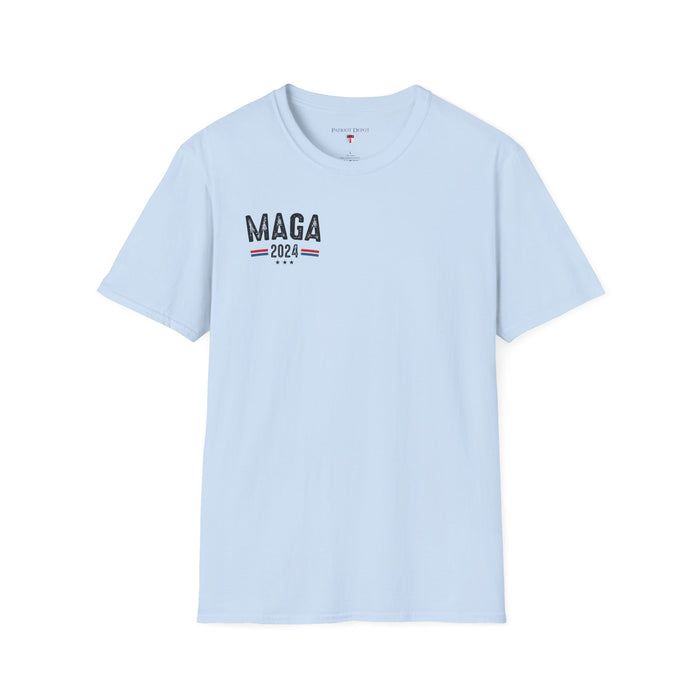 Exclusive MAGA 2024 I'm Voting for the Convicted Felon T-Shirt (Front & Back Design)