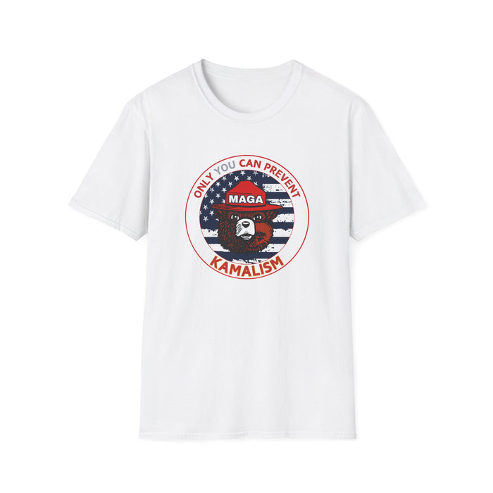 MAGA Bear "Only You Can Prevent Kamalism" T-Shirt