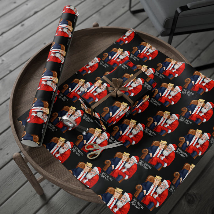 Make Christmas Great Again Custom-Made Wrapping Paper (3 Roll Sizes)