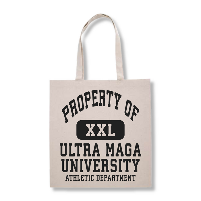 Property of Ultra MAGA University Tote Bag (3 Colors)