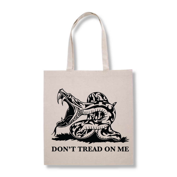 D.T.O.M. Gadsden Snake Tote Bag (3 Colors)