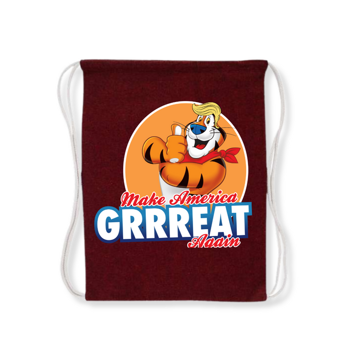 Make America Grrreat Again Drawstring Bag (3 Colors)