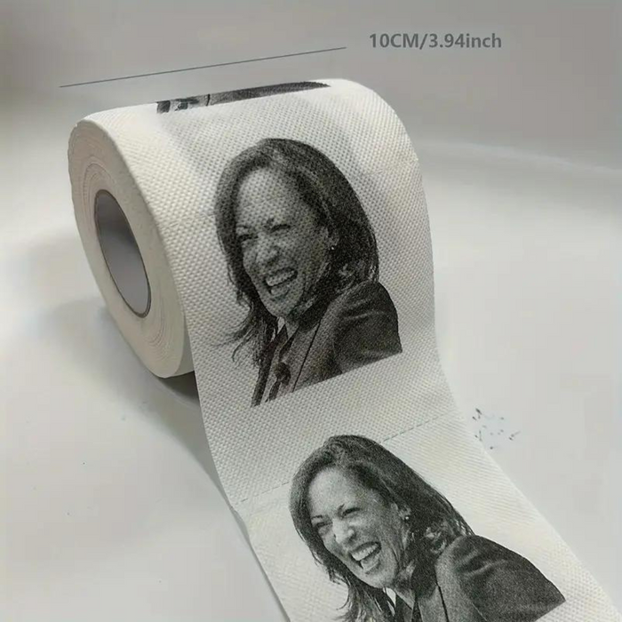 Kamala Harris Toilet Paper (1 Roll)