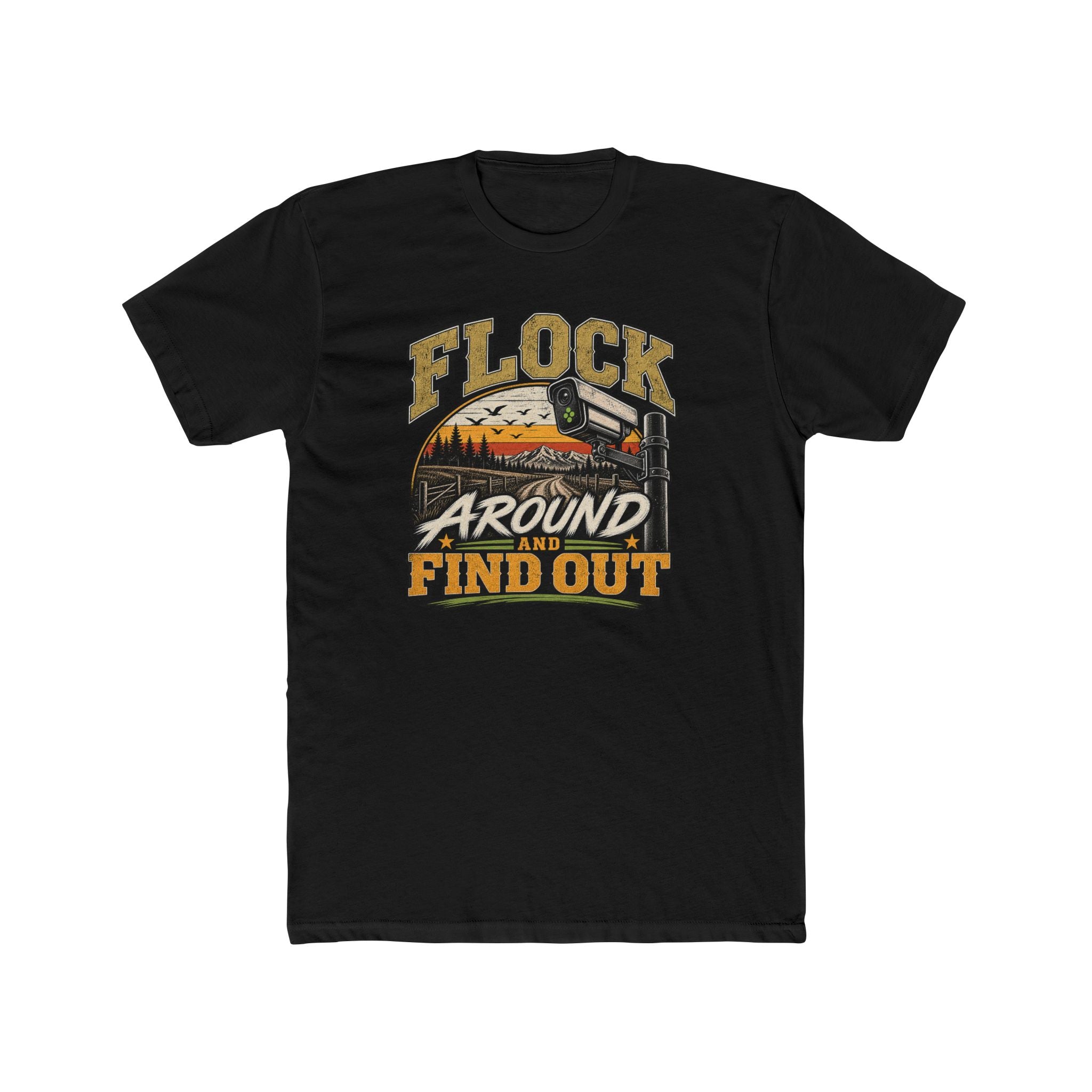 "Flock Around and Find Out" Vintage Duck Hunting-Style T-Shirt