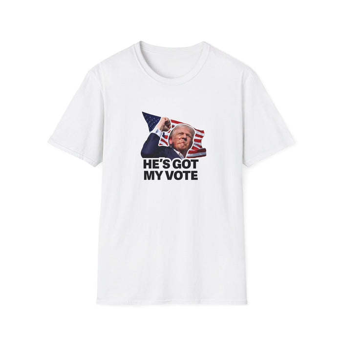 He's Got My Vote - Trump T-Shirt