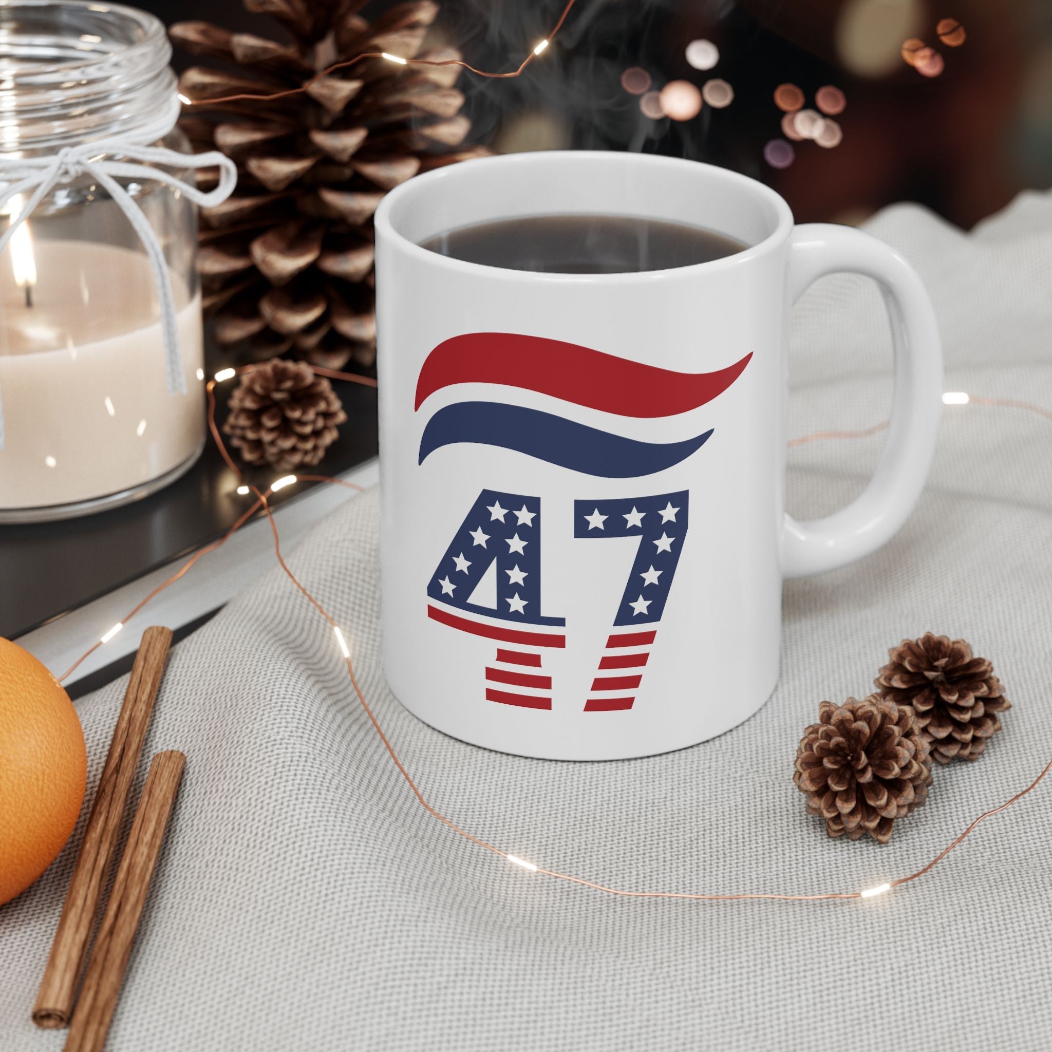 47 Stars and Stripes Mug (2 Sizes) - PatriotDepot.com