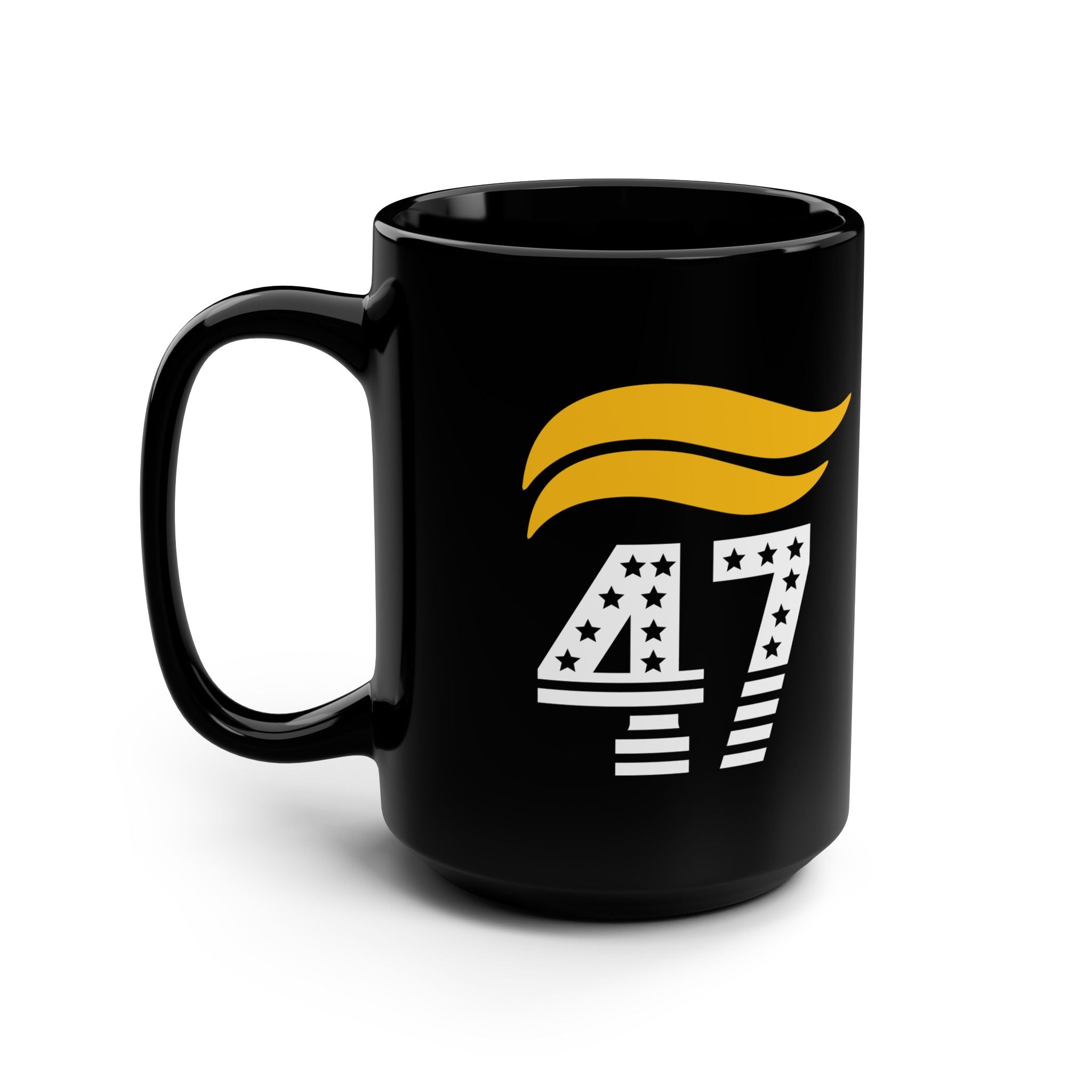 47 Stars and Stripes Mug (Yellow/White) - PatriotDepot.com