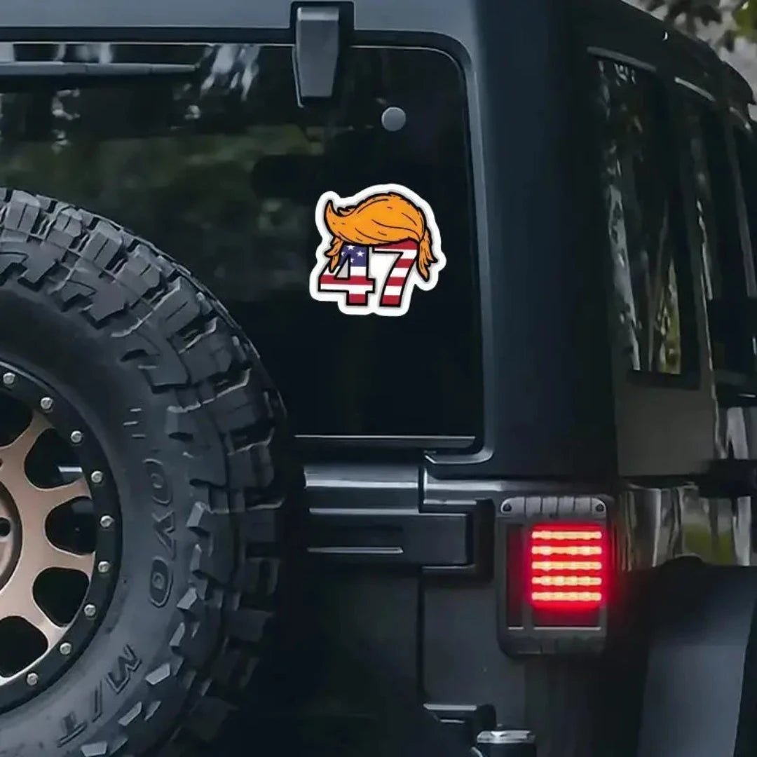 47 Trump Swoop Sticker - PatriotDepot.com