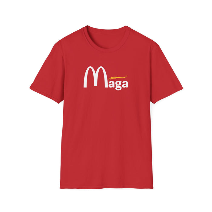 MAGA Swoop White Design T-Shirt