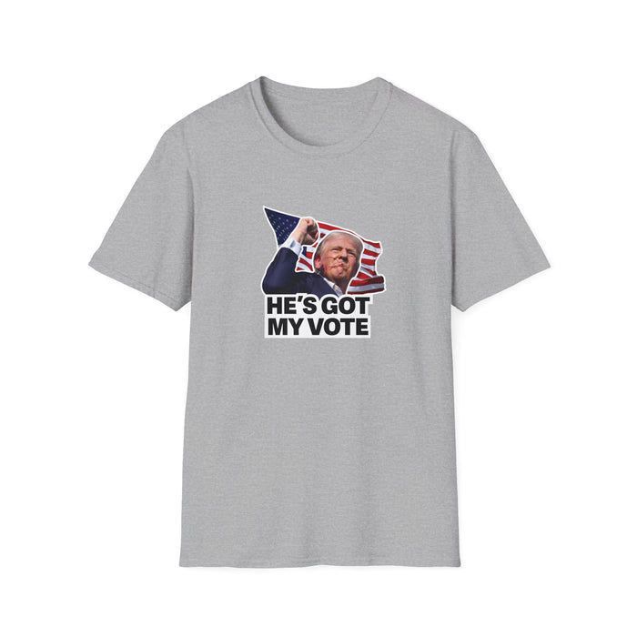 He's Got My Vote - Trump T-Shirt