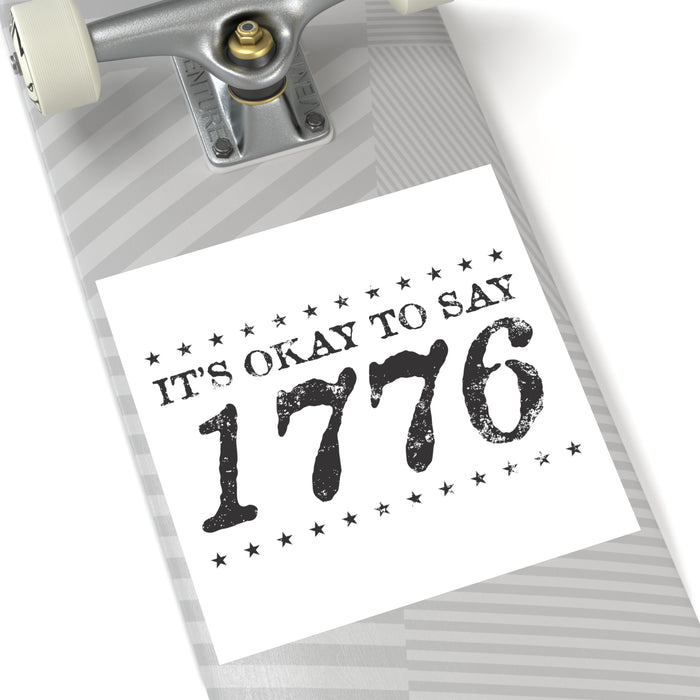1776 Sticker (Indoor\Outdoor) (3 sizes)
