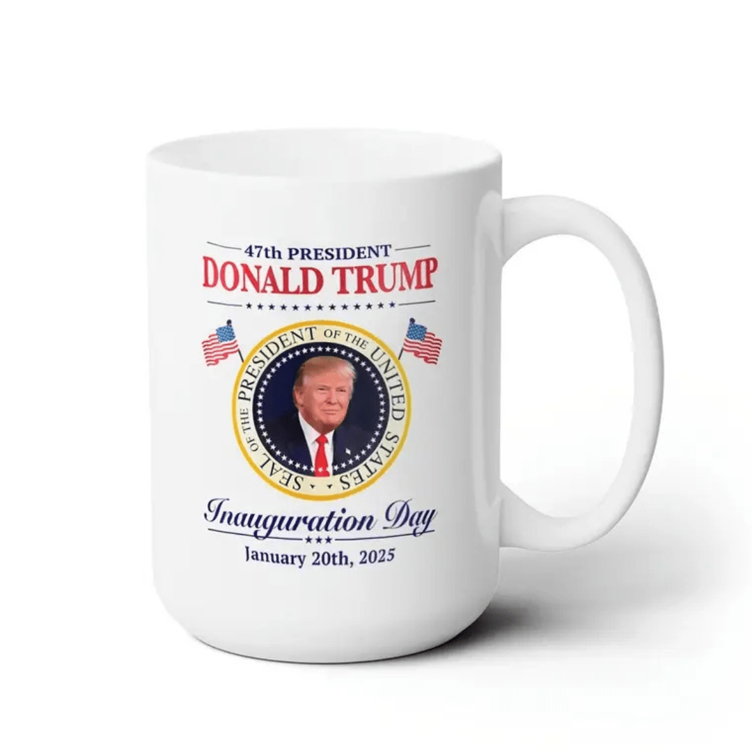 47th President Donald Trump Inauguration Mug - PatriotDepot.com