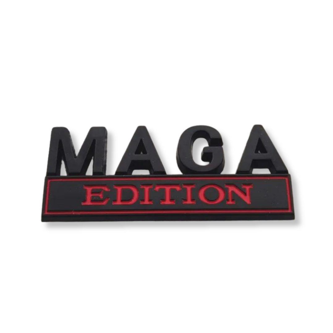 Maga Edition Auto Emblem (4 Designs) — Patriotdepot.com