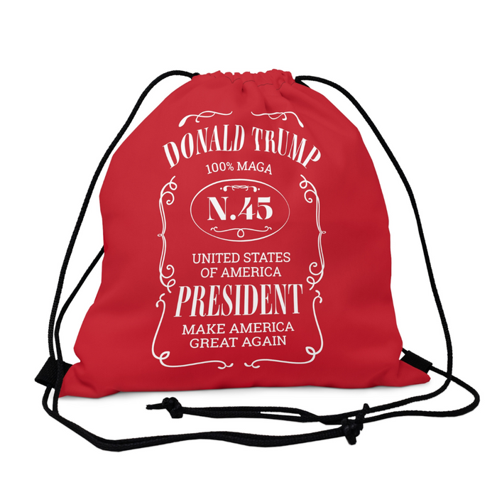 Donald Trump N.45 MAGA Drawstring Bag