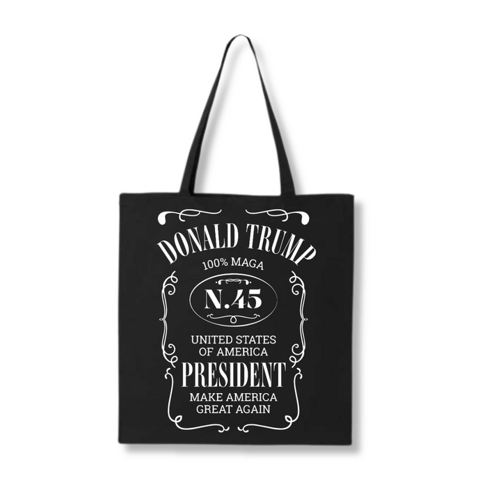 Donald Trump N.45 MAGA Tote Bag (3 Colors)