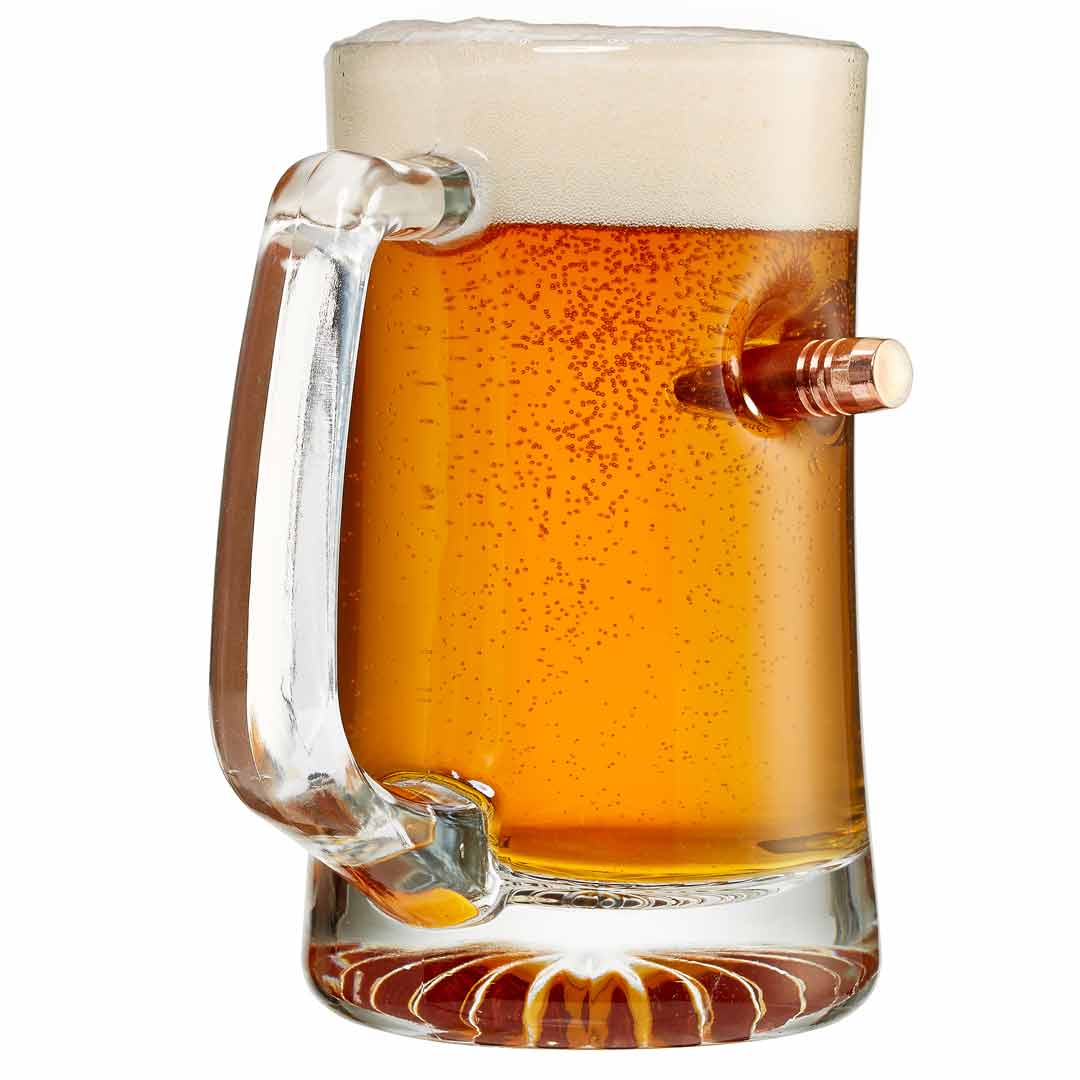 .50 Cal Beer Mug (24oz) - PatriotDepot.com