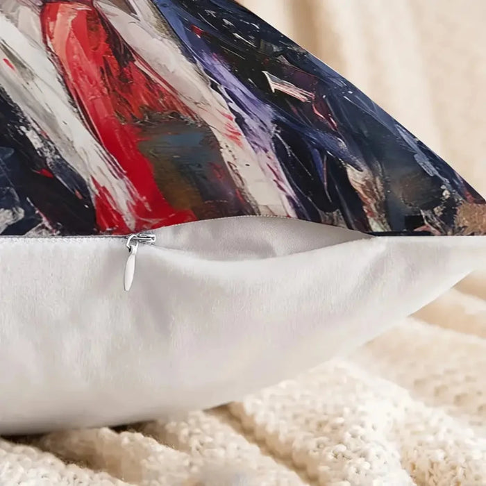 Patriotic Trump Thumbs Up Pillow Cover