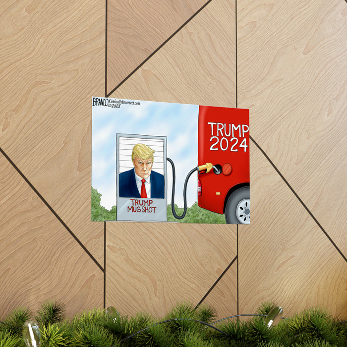 A.F. Branco "Trump Mugshot" Poster (2 Sizes)