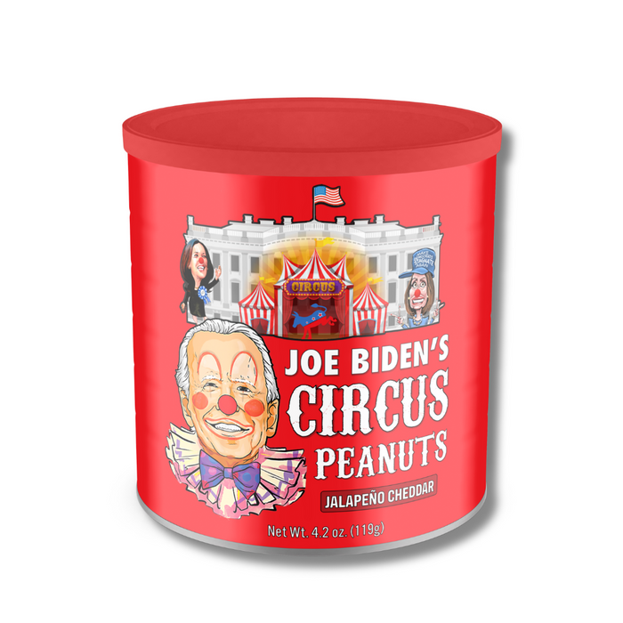 Joe Biden's Circus Jalapeño Cheddar Peanuts