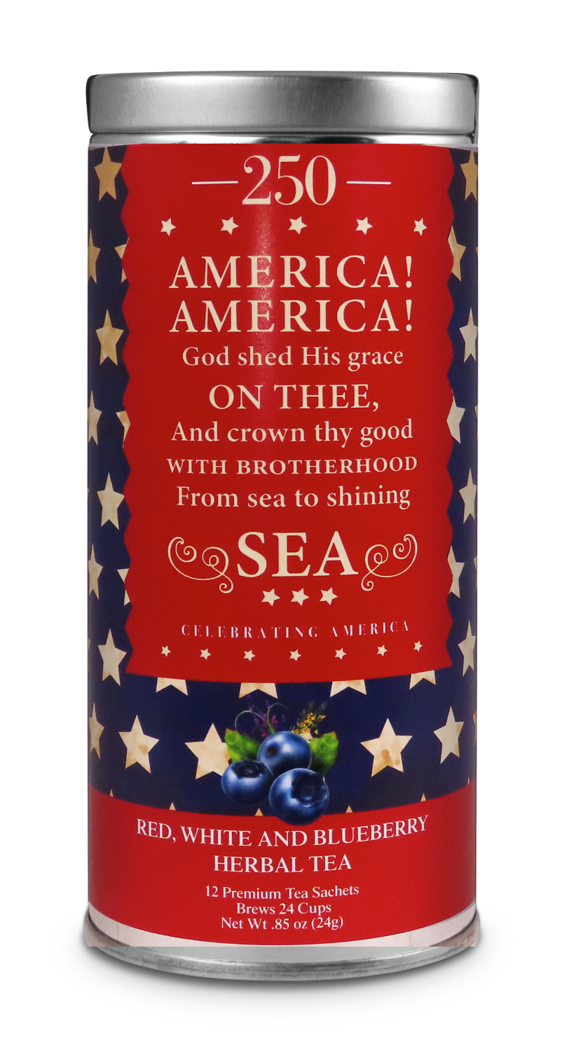 America 250 Red, White & Blue Herbal Tea | 12 Sachets