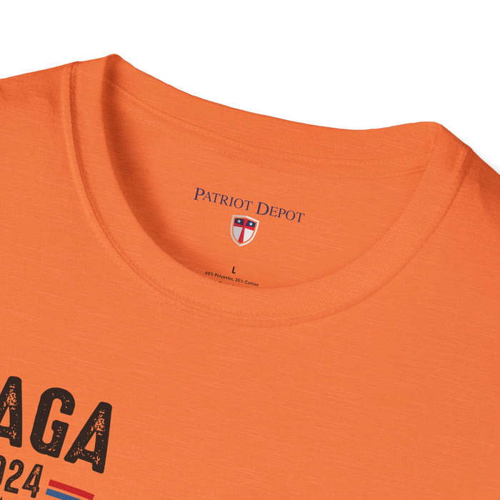 Exclusive MAGA 2024 I'm Voting for the Convicted Felon T-Shirt (Front & Back Design)