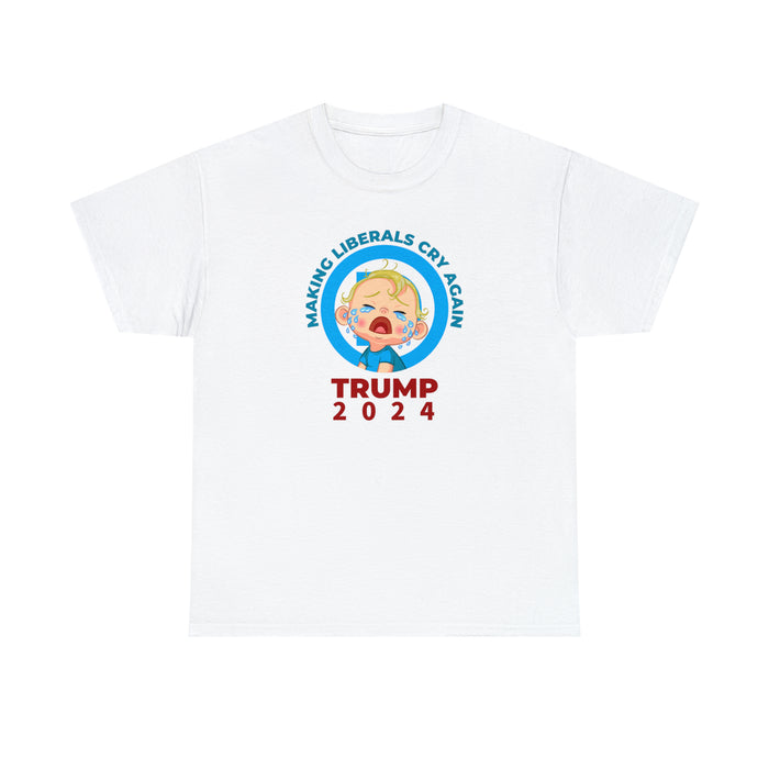 Making Liberals Cry Again: Trump 2024 Unisex T-Shirt
